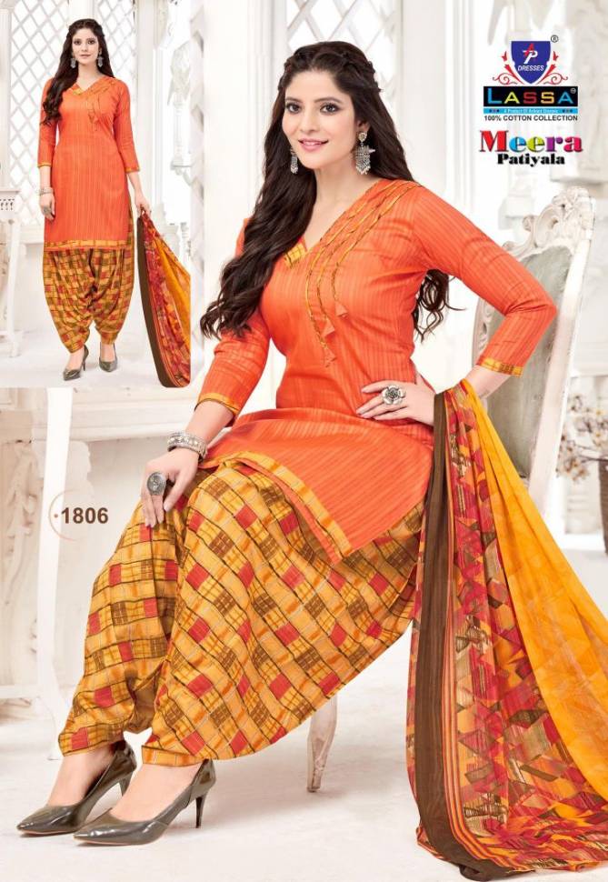 Arihant Lassa Meera 18 Casual Daily Wear Cotton Patiala Printed Dress Material